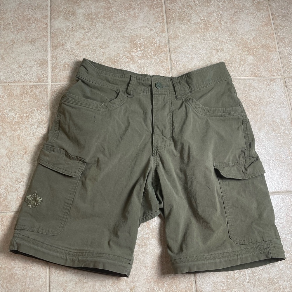 Boy Scouts of America Men’s Switchback Cargo Shirts, Size 32